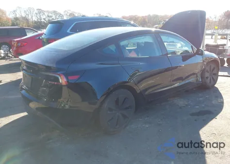 2024 Tesla Model 3 Long Range Dual Motor All-Wheel Drive/Rear-Wheel Drive z USA, uszkodzony, nr VIN 5YJ3E1EA6RF717877